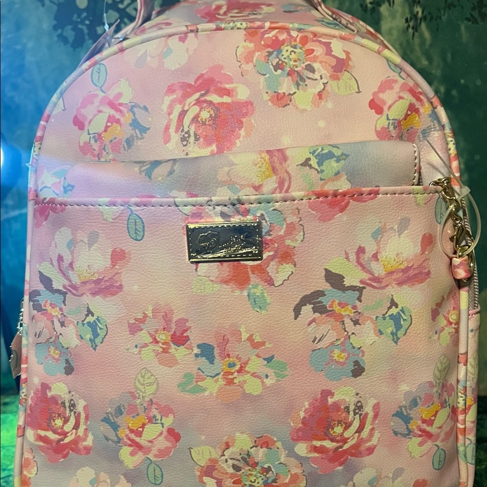 Betsy Johnson full size backpack with matching pencil pouch
